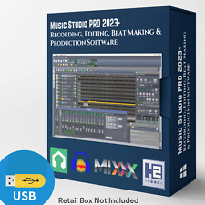 Music Studio PRO 2023- Recording, Editing, Beat Making & Production Software USB picture