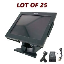 LOT OF 25 NCR 7754 POS Touchscreen Terminal Intel R Atom 2GHz SSD 40GB w/ Stand picture