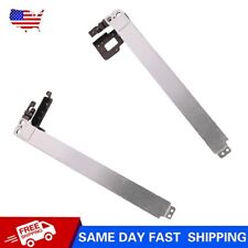 LCD Screen Hinges Left & Right For Dell Latitude 3520 E3520 Non-Touch Silver USA picture
