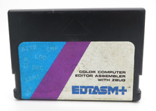 EDTASM+ Editor Assembler ZBUG Tandy TRS-80 Coco Color Computer Cartridge TESTED picture