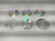 Lot of 6 HP Compaq Windows 7/8.1 DVD's Discs Operating System App Recovery Etc.. picture
