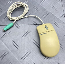 Vintage Microsoft IntelliMouse Ball Mouse PS/2 Compatible X04-72167 Authentic picture
