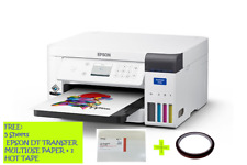 EPSON SureColor F170 Dye-Sublimation Printer. Free 10sh. Epson paper+ 1hot tape picture