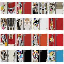 OFFICIAL MICHEL KECK DOGS 2 LEATHER BOOK WALLET CASE FOR APPLE iPAD picture