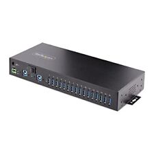 StarTech.com 16-Port Industrial USB 3.0 Hub 5Gbps, Mountable, Terminal Block picture