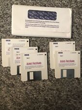 Rare Vintage Aldus FreeHand Version 3.1 Disks for Macintosh (5 Disks) W License picture