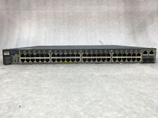 HP Procurve 2650-PWR 48 Port Ethernet Network Switch J8165A w/ Rack Ears picture