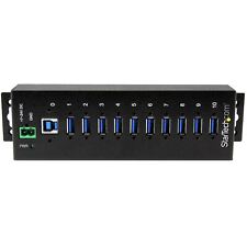 StarTech.com 10-Port Industrial USB 3.0 Hub - ESD and Surge Protection~10-Port U picture