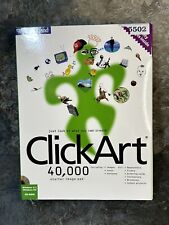 Click Art 40,000 Starter Image Pak Software 4 PC Users Guide Visual Catalog 3CDs picture