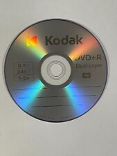 10 KODAK 8X Blank DVD+R DL Dual Double Layer 8.5GB Logo Disc in Sleeves picture