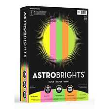Astrobrights Colored Paper, 8-1/2 x 11 Inches, Assorted Neon, Pack of 500 picture