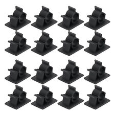 30Pcs Adhesive Cable Management Clip PE Cord Clamps 8-10mm Adjustable picture