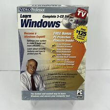Video Professor Learn Windows (Sealed 3 CD-Rom Set) picture