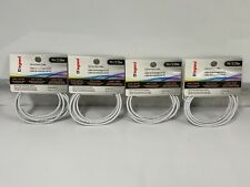 LOT OF 4 Legrand On-Q 7 Foot Cat 5e Patch Cable White AC3507WHV1 picture