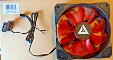 Apevia C01012-RD 120mm Red LED Ultra Silent Case Fan (10 Pk) picture