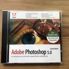 Adobe PHOTOSHOP 5.0 LE vintage software CD 90s Brand New Sealed picture