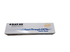 Black Box CAT5e Feed Through Patch Panel - JPM810A-R2, Unshielded, No Punchout picture