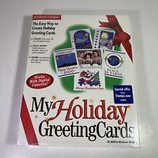 Vintage MySoftware Software My Holiday Greeting Cards Windows 95/98 picture