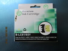 B-LC61/65Y PREMIUM INK CARTRIDGE YELLOW USE WITH BROTHER PRINTERS SEE BELOW picture