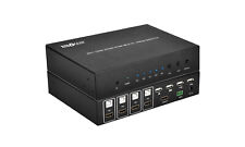 BZBGEAR 4X1 Quad MultiViewer and Roaming Mouse Seamless KVM Switcher BG-HD-MS4X1 picture