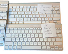 FOR PARTS OR REPAIR - 2 X Apple Wireless Magic Keyboards - A1314 White/Silver picture