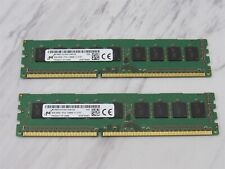 2 LOT - Micron 8GB PC3L-12800E DDR3 ECC REG RAM Server Memory IBM 00D5018 picture