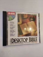 Desktop Bible CD-ROM For Windows With Colored Maps Media Pre-owned. picture