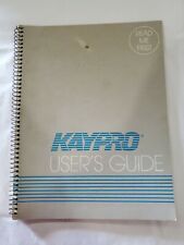 Kaypro User's Guide picture