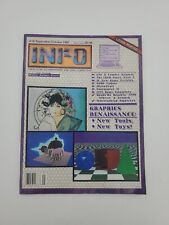 Vintage INFO Magazine Oct 1987 Graphic Renaissance Commodore & Amiga Computers picture
