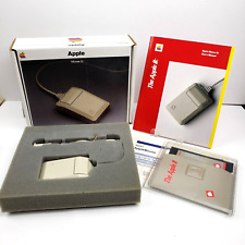 Apple Mouse IIc Vintage for IIc Desktop Macintosh Mac - Complete In Box picture