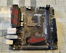 MSI B450I GAMING PLUS AC AM4 AMD Mini-ITX Motherboard for Parts/Repair picture