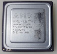 Vintage AMD K6 AMD-K6-2/380AFR 2.2V Core/3.3V Processor Collection/Gold picture