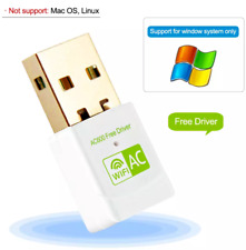 USB WiFi Adapter USB Ethernet WiFi Dongle 600Mbps 5Ghz Lan USB Wi-Fi Adapter PC  picture