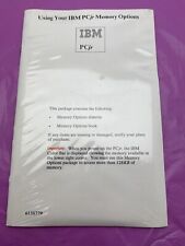 ✅ NEW Sealed Using Your IBM PCjr Memory Options vintage computer book and disk picture