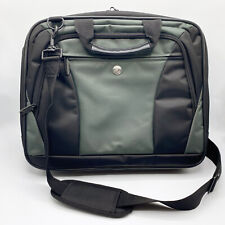 TARGUS CityLite CVR400 Briefcase 14 inch Laptop Bag Carry On - Gray Green Black picture