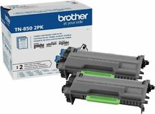 Brother TN850 2 PACK High-Yield Toner Cartridges - Black - Open Box/Sealed Pouch picture