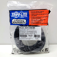 Tripp Lite Connectivity N201-050-BK 50ft CAT6 Patch Cable M/M Black picture