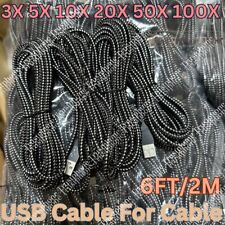 Fast Charger Cable Heavy Duty 6FT For iPhone 14 13 12 11 Charging Cord WHOLESALE picture