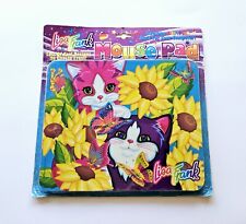 Vtg Lisa Frank Mouse Pad Sunflower Kittens cats flowers picture