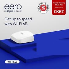 NEW eero Pro 6E Tri-Band WiFi Mesh Wi-Fi GigaBit Router (1 PACK) S010001 LATEST picture
