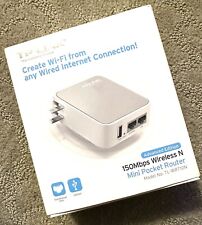TP-LINK TL-WR710N 150Mbps Wireless N Mini Pocket Router. NEW picture
