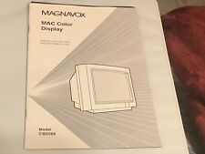 Mac color display, Magnavox, installation and operating guide picture