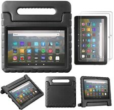 Amazon Fire 7 Tablet Case 12th Gen/ 2PCS Glass Screen Protector for Fire 7