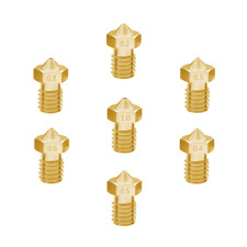 Set of 6 or 7 sizes V5 V6 M6 Thread Brass Extruder Nozzles 1.75/3.0mm 3D Printer picture