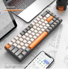 Mini 68 Key Wireless Mechanical Keyboard Bluetooth Dual Mode Hot Swappable picture