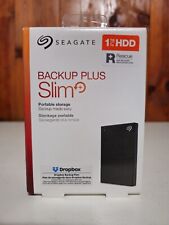 Seagate Backup Plus Slim Portable 1TB External Hard Drive USB 3.0 - SEALED picture