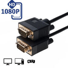 SVGA VGA Cable Male to Male M/M Monitor Cord TV HDTV Full HD15 Laptop PC  lot picture