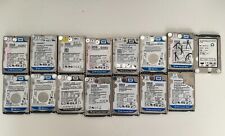 Lot of 43 mixed brand, 2.5 SATA hard disk drives 2TB, 750GB, 500GB, 320GB  picture