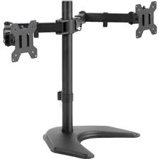 NOB Free-Standing Vivo Dual Monitor Desk Stand (STAND-V002F) Black 13