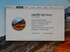 Apple Mac Mini Server 2010 Core 2 Duo @2.6GHz 8GB RAM 500GB HDD x2 MacOS 10.13 picture